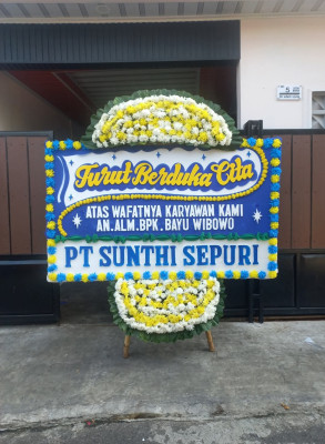 Papan Bunga Duka di Duku