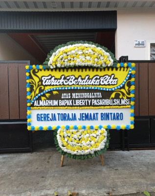 Papan Bunga Duka di Duku